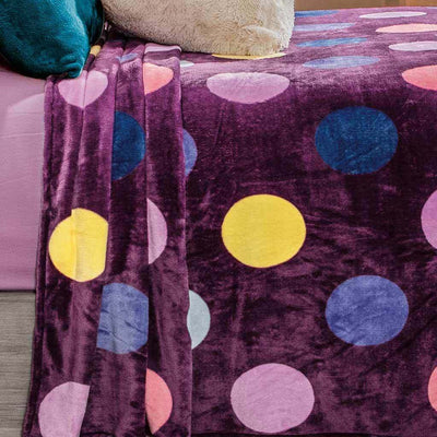Cobertor ligero y colorido poppy
