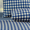 Juego De Sabanas Micro Flannel Tundra Azul Marino